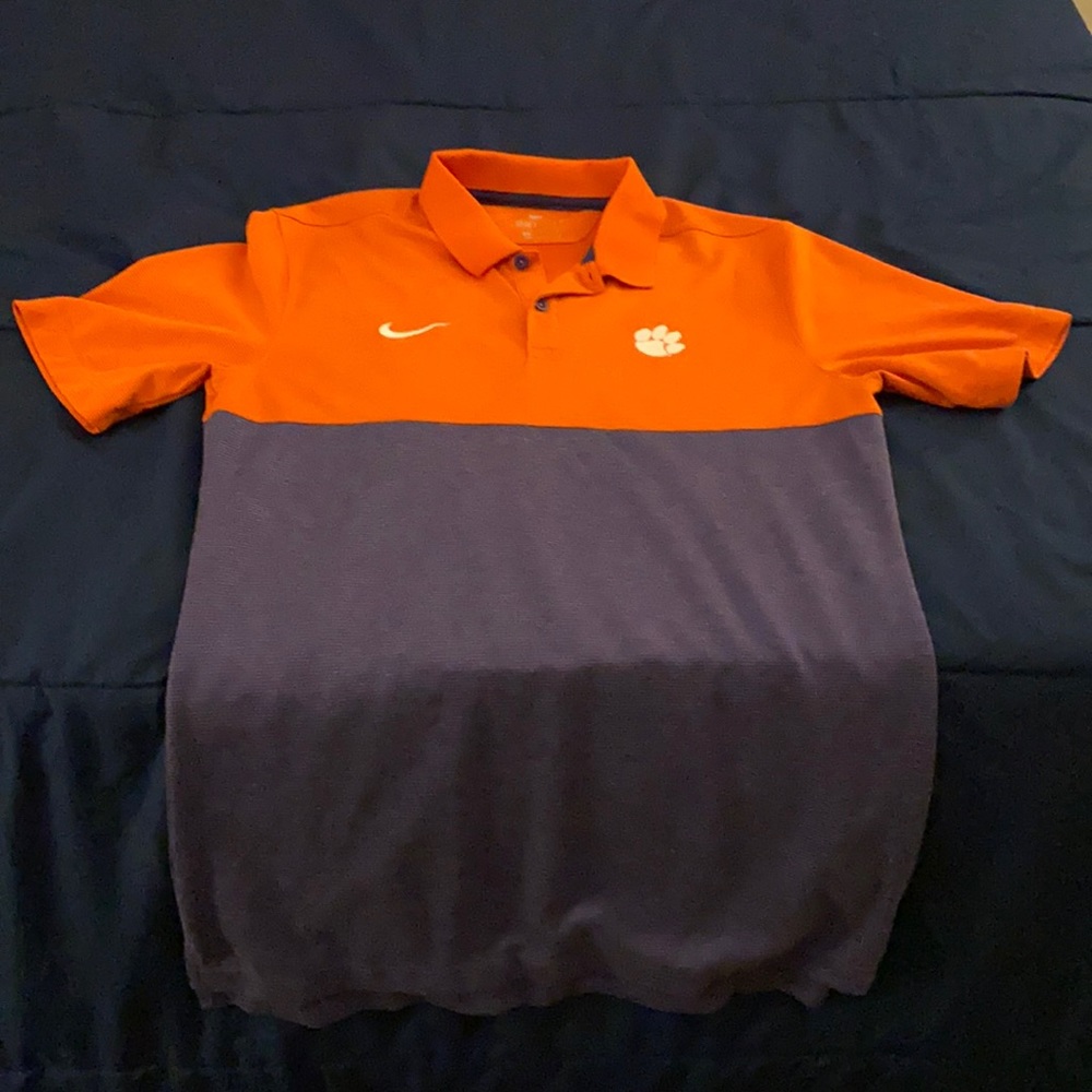 Clemson Nike Golf Polo. Size Small.